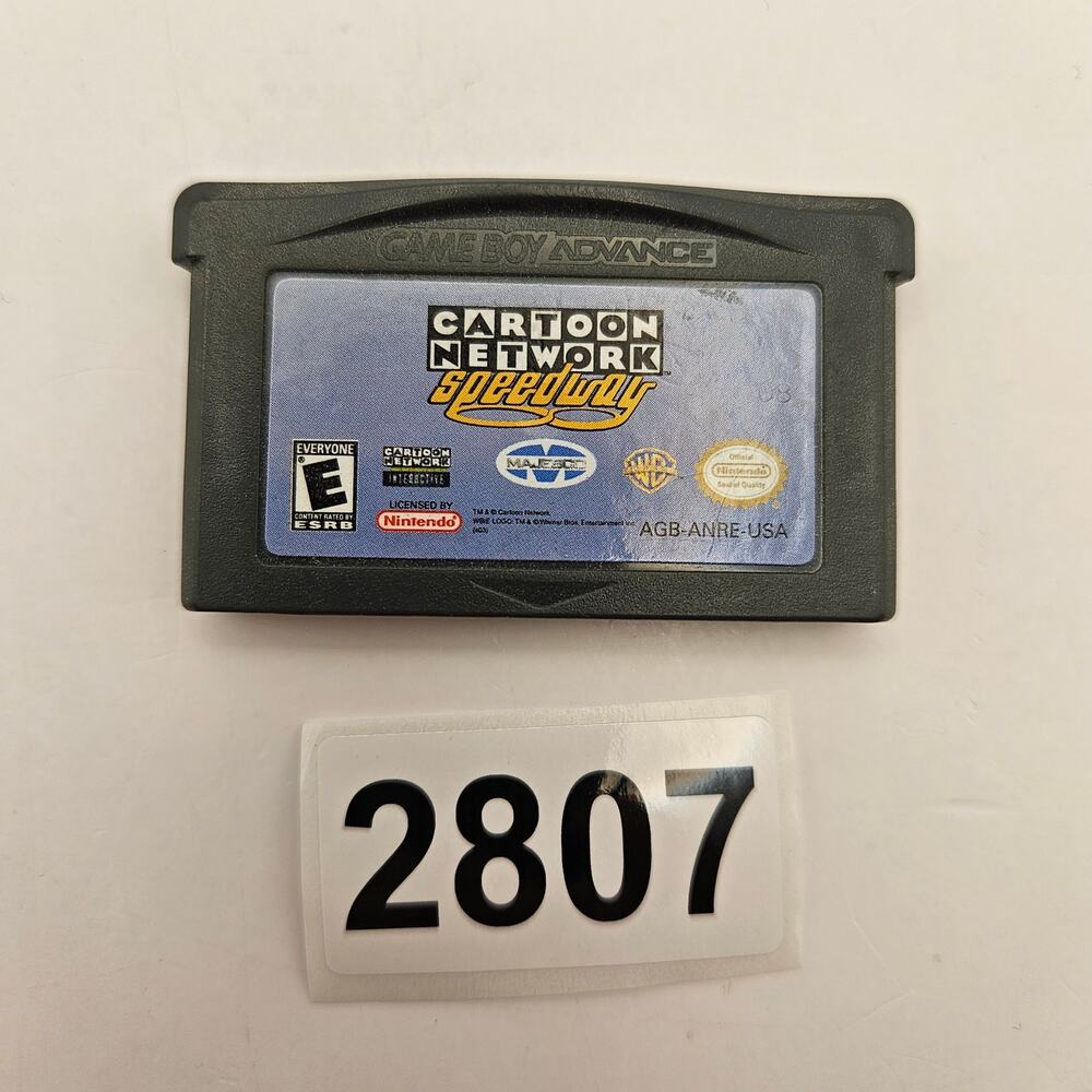 CARTOON NETWORK SPEEDWAY NINTENDO GAMEBOY ADVANCE TESTED